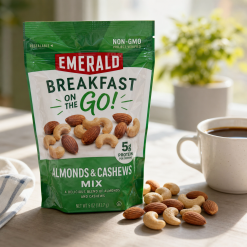 Emerald Breakfast on the Go! Almonds & Cashews Mix