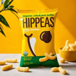 Hippeas Organic Chickpea Puffs – White Cheddar